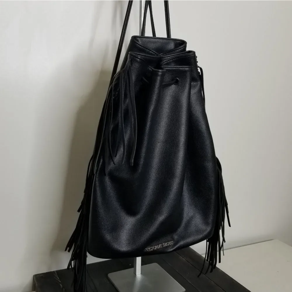 Victoria's‎ Secret Faux Leather Fringe Back… - Picture 4 of 13